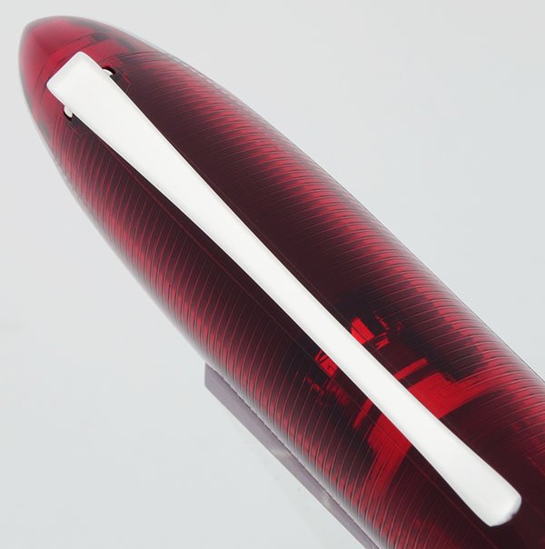 Omas 360 Vintage LE Fountain Pen (2012) - Red, Rhodium Trim, 18k
